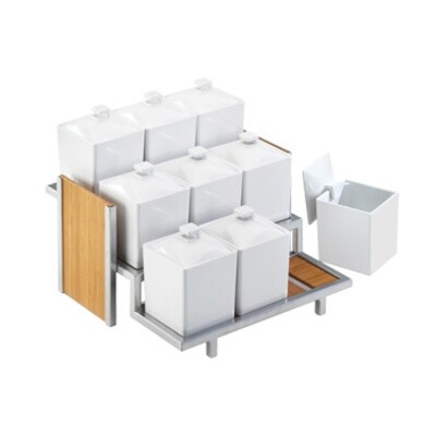 Cal-Mil 1474 Condiment Display organizer 