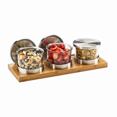 Cal-Mil 1850-4-60 Bar Condiment Holder 
