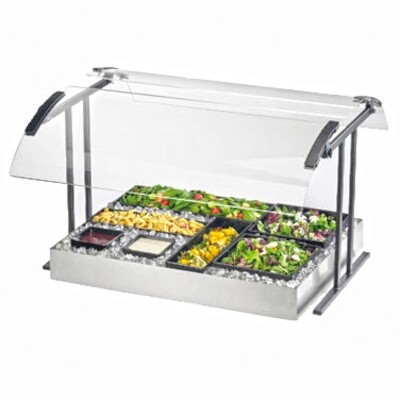 Cal-Mil 2027-4-13 Portable Sneeze Guard 