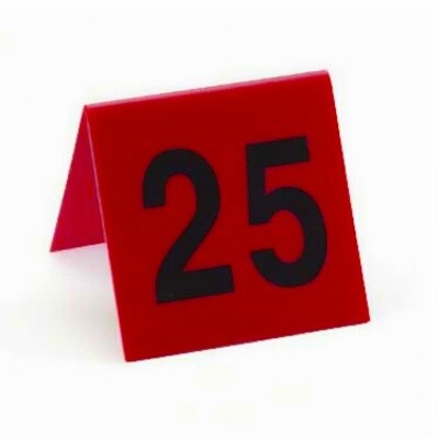 Cal-Mil 226-2 Tabletop Number Tent 
