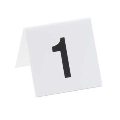 Cal-Mil 227-1 Tabletop Number Tent 