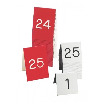 Cal-Mil 271-1 Tabletop Number Tent 