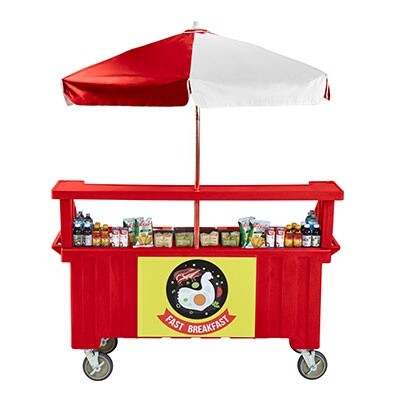 Cambro CVC724158 Merchandising Cart 