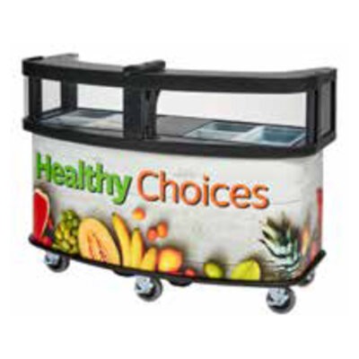 Cambro CVC75W14 Vending Cart 