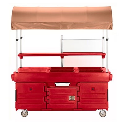 Cambro KVC854C158 Merchandising Cart 