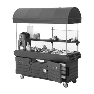 Cambro KVC854C426 Merchandising Cart 