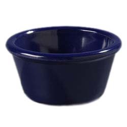 Carlisle S28360 - Ramekin, 4 oz., 3-1/8' dia., smooth, safe up to 212°F, melamine, cobalt blue, (Case of 48) 