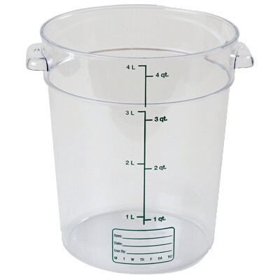 Carlisle 1076407 Food Storage Container 