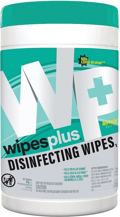 Carlisle 33711 Disinfecting Surface Wipes 