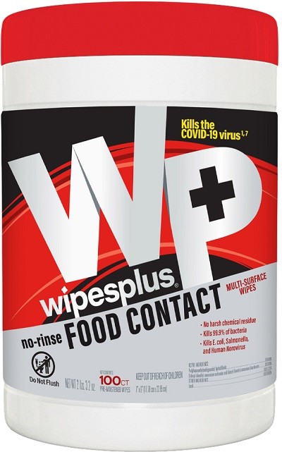 Carlisle 33808 Food Contact Multi-Surface Wipes 