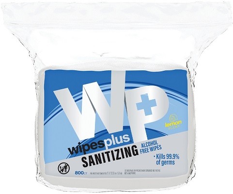 Carlisle 37302 Hand Sanitizer Wipes - Non Alcohol 