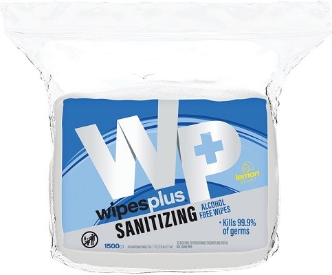 Carlisle 37502 Hand Sanitizer Wipes - Non Alcohol 