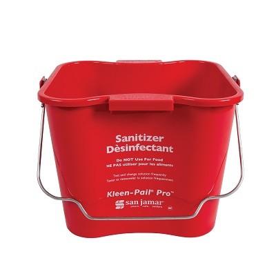 San Jamar KPP256RD Bucket 