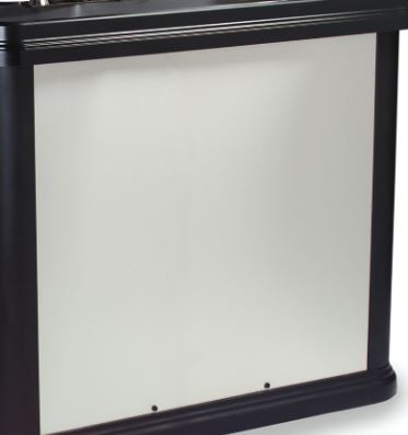 Carlisle 755144 - Maximizer Bar Front Panel, replacement panel, ABS, stainless steel 