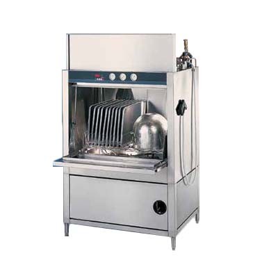 Champion PP-20 - Pot & Pan Washer, dual rack, front load design, booster heater 