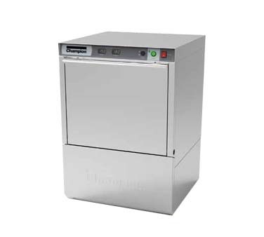 Champion UH130B - Undercounter High Temp Dishwasher with Built-In Booster Heater 