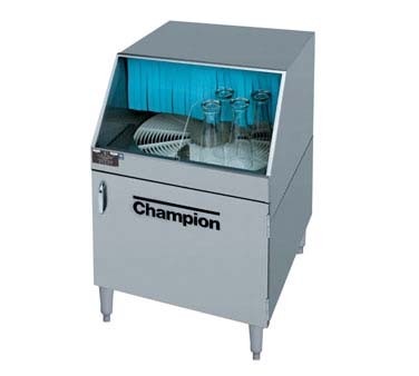 Champion CG - Rotary-Type Glasswasher, 25-1/4' cabinet, underbar type, low temp 