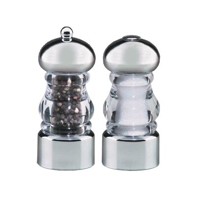 Chef Specialties 29160 Salt & Pepper Shaker & Mill Set 