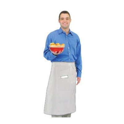John Ritzenthaler 607BA2-WH Waist Apron 