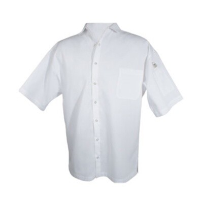 John Ritzenthaler CS006WH-L Cook's Shirt 