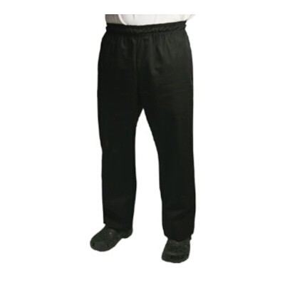 John Ritzenthaler P020BK-L Chef's Pants 