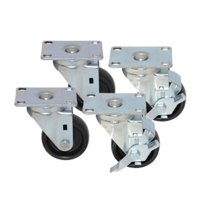 Component Hardware CSTPK-3PSP Casters 