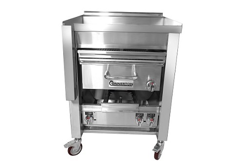 Connerton A-4F-24 - Griddle/Overfire Broiler Combination, gas, 24'W x 25'D x 47 3/8'H 