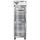 Continental 1FSNSAGDHD - Reach-In Freezer, one-section, shallow depth, narrow glass half doors