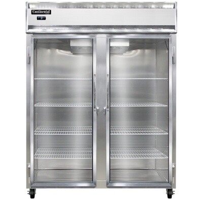Continental Refrigeration 2FE-SA-GD Reach-In Freezer 