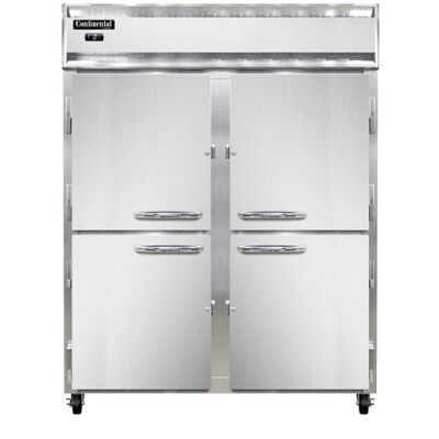 Continental Refrigeration 2FE-SA-PT-HD Pass-Thru Freezer 