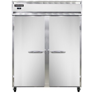 Continental Refrigeration 2FE-SS-PT Pass-Thru Freezer 