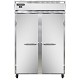Continental 2FSNSA - Reach-In Freezer, two-section, shallow depth, full-height solid doors