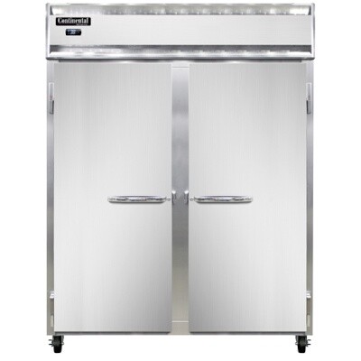 Continental Refrigeration 2RENSSPT Pass-Thru Refrigerator 