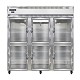 Continental 3FNSSGDHD - Reach-In Freezer, three-section, narrow glass half doors