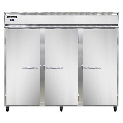 Continental Refrigeration 3RESN Reach-In Refrigerator 