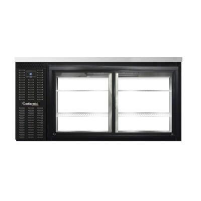 Continental Refrigeration BB69SNSGDPT Pass-Thru Back Bar Cooler 