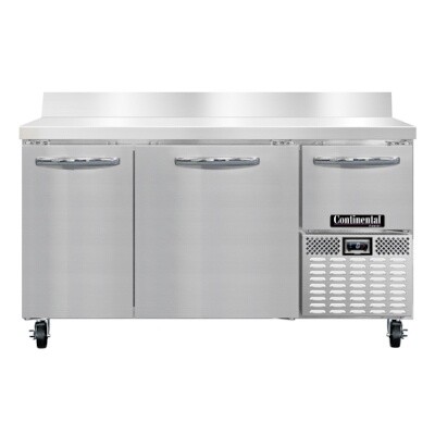 Continental Refrigeration CFA60-BS Work Top Freezer 