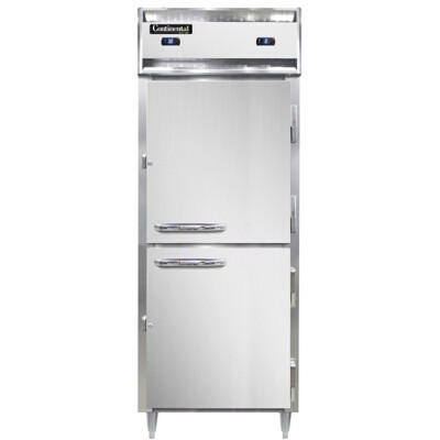 Continental Refrigeration D1RFESNSAHD Reach-In Dual Temp Unit 