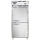 Continental D1RFXNSSHD - Reach-In Dual Temp Unit, one-section, extra wide half-height solid doors