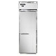 Continental D1RINSA-E - Extra-High Refrigerator, roll-in, one-section, solid door, stainless steel ramp