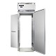 Continental D1RINSSRT-E - Extra-High Refrigerator, roll-thru, one-section, solid doors, stainless steel ramps