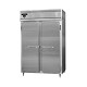 Continental D2RNSA - Reach-In Refrigerator, two-section, full-height solid doors