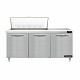Continental D72N18M - Mighty Top Sandwich Prep Table, 72