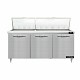 Continental D72N30M - Mighty Top Sandwich Prep Table, 72