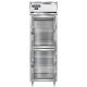 Continental D1FNSAGDHD - Reach-In Freezer, one-section, half-height glass doors