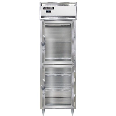 Continental Refrigeration DL1F-SA-GD-HD Reach-In Freezer 