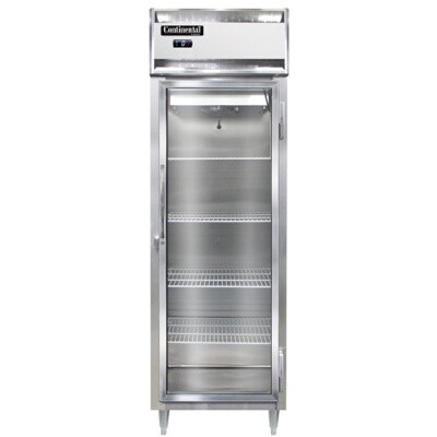 Continental Refrigeration DL1F-SS-GD Reach-In Freezer 