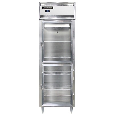 Continental Refrigeration DL1FS-SA-GD-HD Reach-In Freezer 
