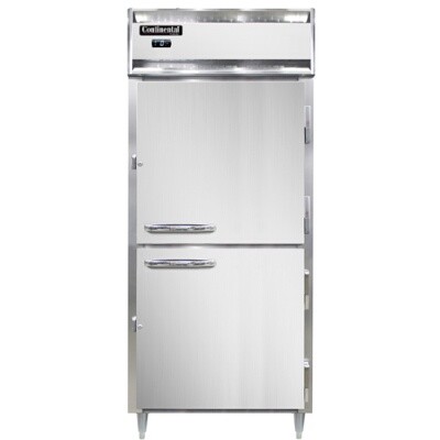 Continental Refrigeration DL1FX-SS-HD Reach-In Freezer 