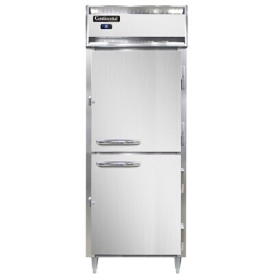 Continental Refrigeration DL1RES-SS-HD Reach-In Refrigerator 